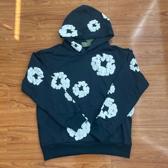 OG denim tears hoodie Blue - Picture 1 of 4